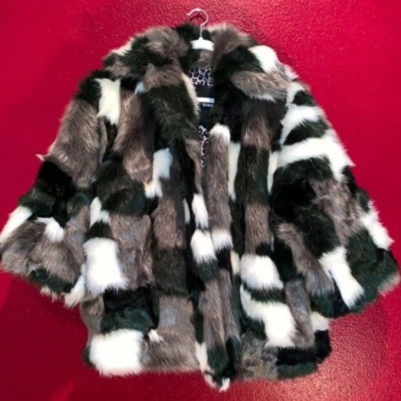 Diesel fur Jacket Women's Size XS Brand New no tag - Picture 1 of 7